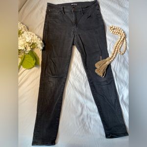 J Crew Black Skinny Jeans size 31